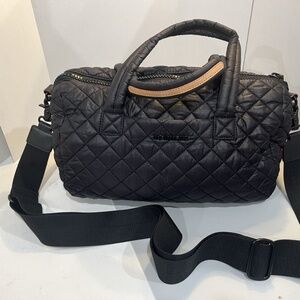MZ Wallace Metro Satchel in Black